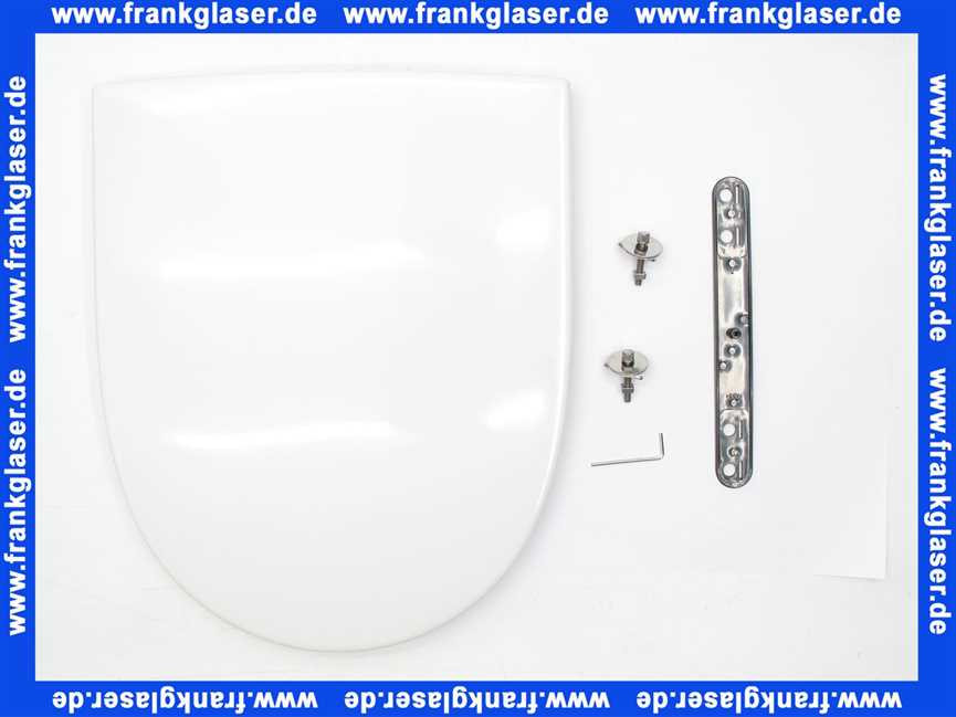 Geberit Vivano WC-Sitz, weiß Scharniere verchromt mit Absenkautomatik 574905000