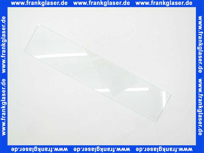 Geberit Glaseinlegeboden für Option Spiegelschrank, Breite 60 cm 595156000