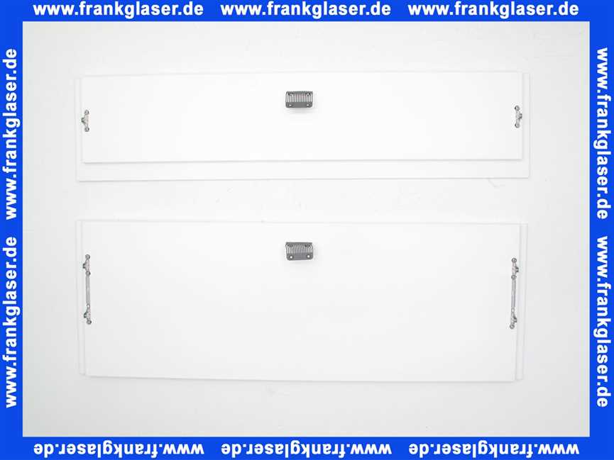 Geberit Schubladenfront für WTU Xeno2 Breite 88 cm, weiß, 2 Schublade 595429000