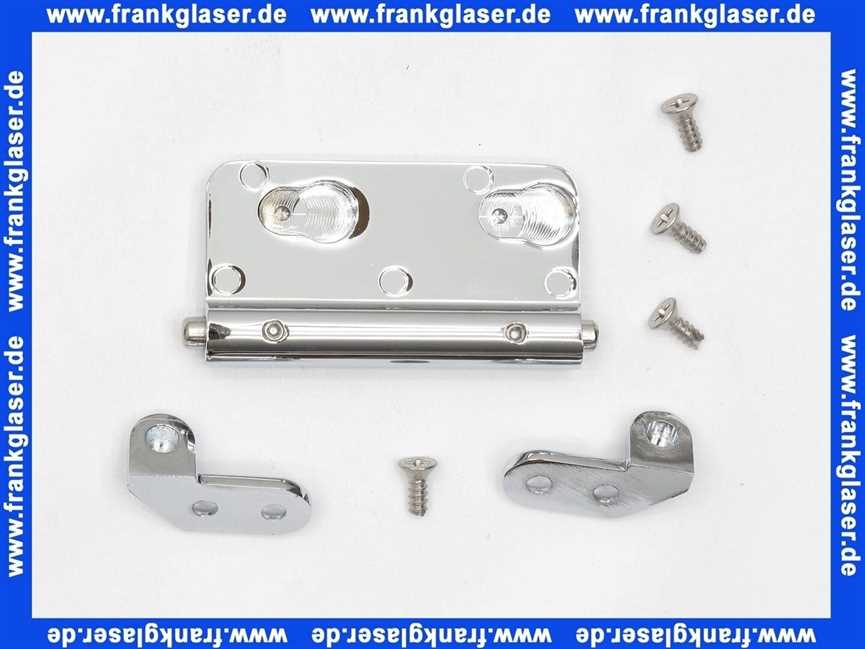 Geberit Set Scharnier für Urinaldeckel Mondo 596432000