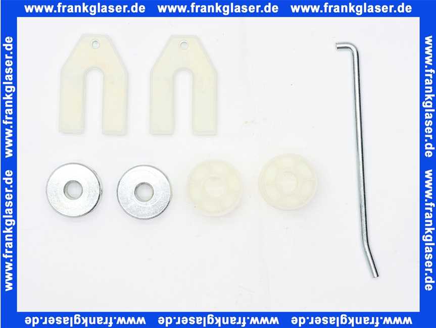 Geberit Befestigungsset für WWC-/Bidet Befestigung von der Seite 597360000