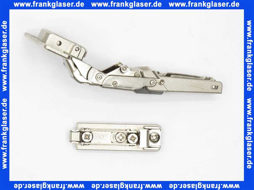 597715000 Geberit Scharnier zu Renova Plan Spiegelschrank, ohne Dämpfung