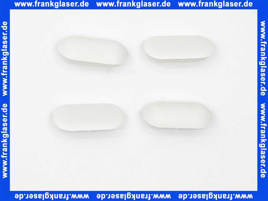 Geberit Set Puffer für WC-Sitz Service Kit, +/- 2mm, je 2 St. 598014000