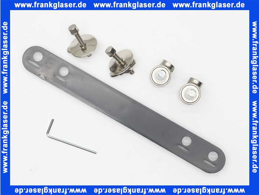 Geberit Set Scharniere für WC-Sitz Joly mit Absenkautomatik, Edelstahl 598114000