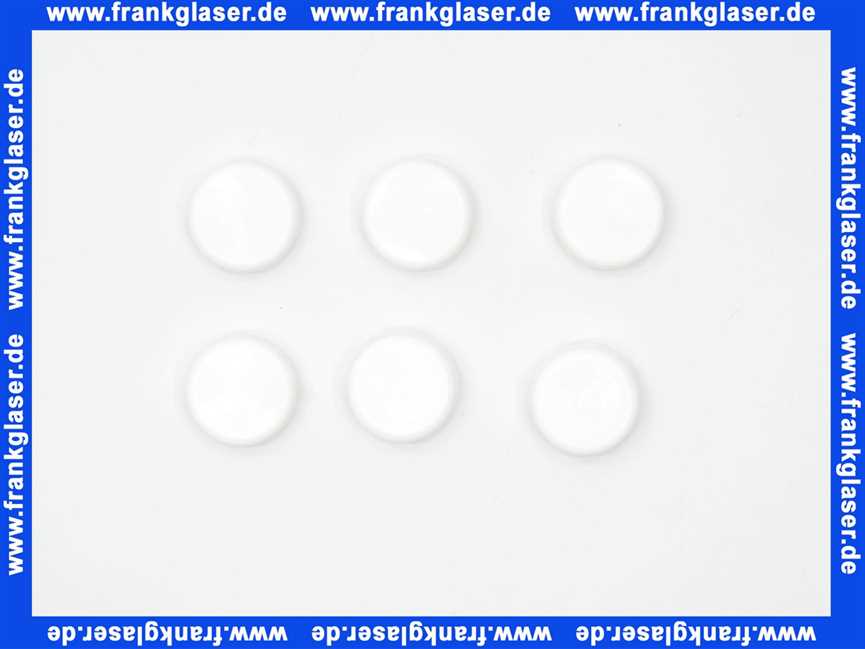 Geberit Set Puffer für WC-Deckel (6 Stück) Emani by Citterio und Era 598146000
