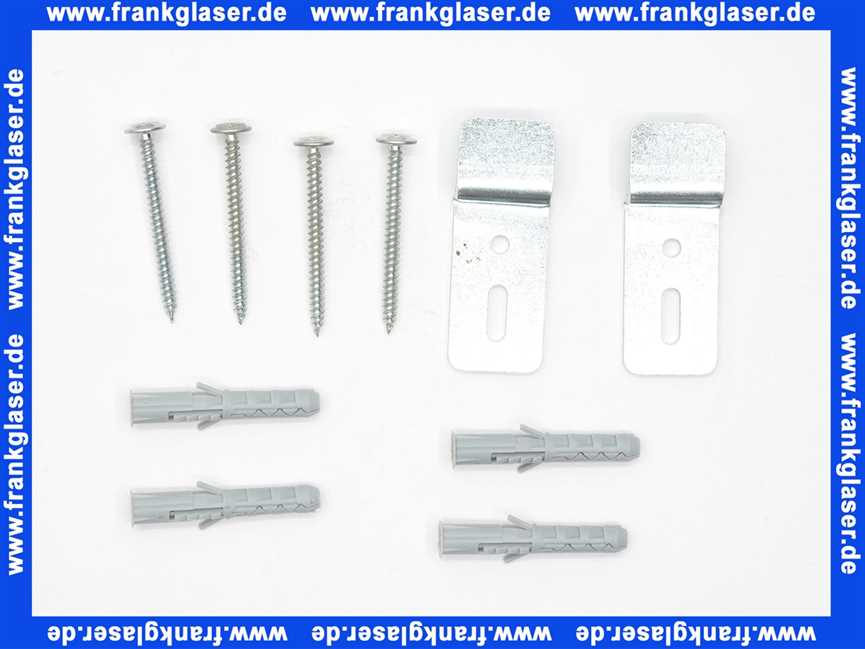 Geberit Befestigungsset für Lichtspiegel (2 Stück) 598947000