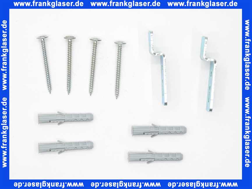 Geberit Befestigungsset für Lichtspiegel (2 Stück) 598947000