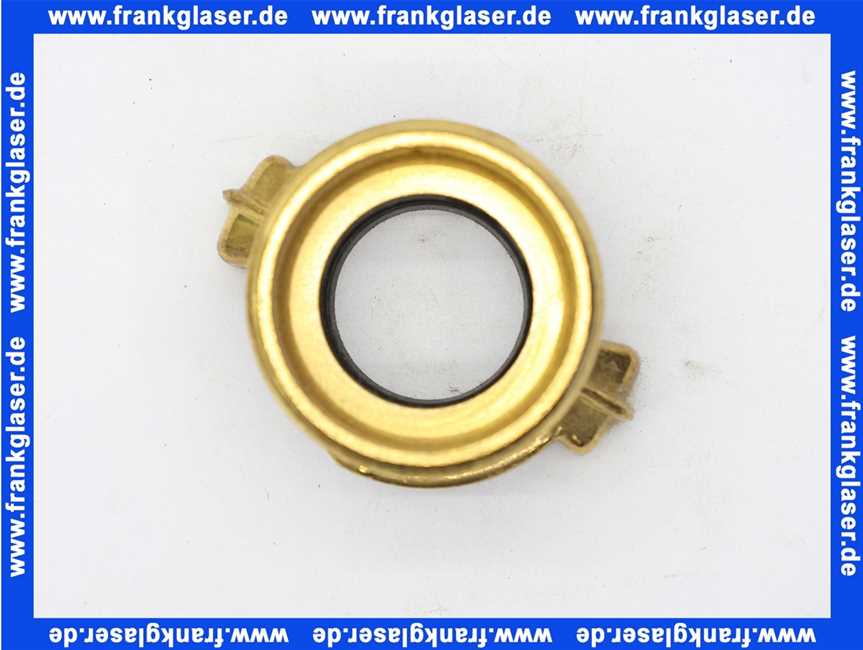 GEKA Gewindestück G1 1/4 Zoll Aussengewinde Messing schwarze NBR Formdichtung Schnellkupplung Klauenkupplung Schlauchkupplung