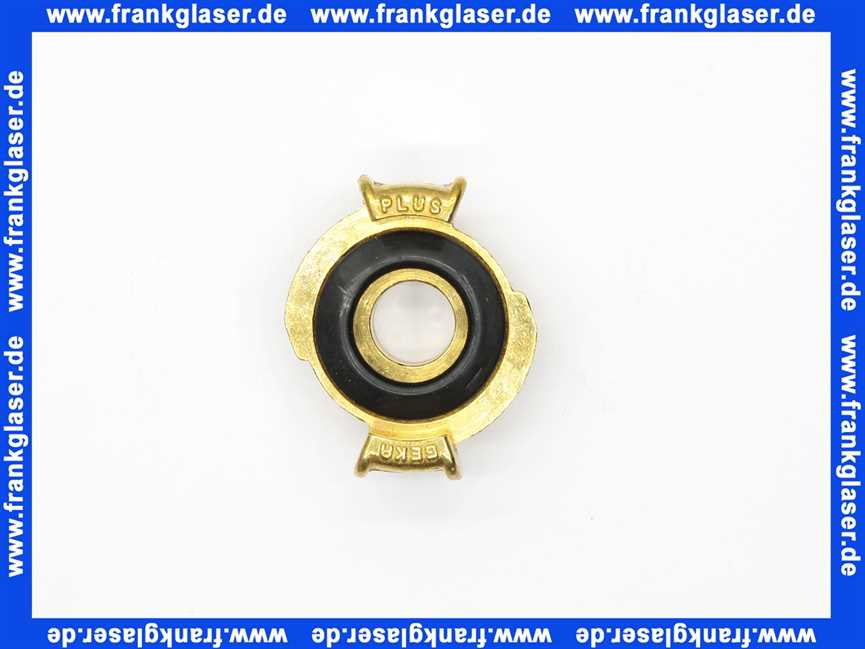 Geka Gewindestueck GEKA PLUS 1/2 AG messing