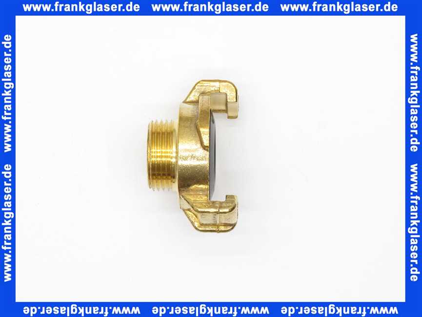 Geka Gewindestueck GEKA PLUS 3/4 AG messing