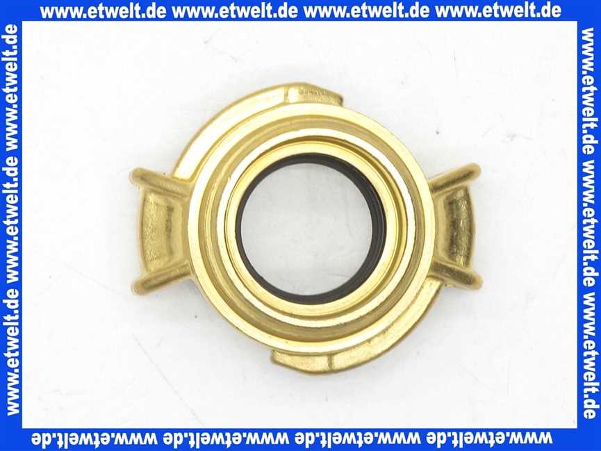 Geka Gewindestueck GEKA PLUS 1 AG messing