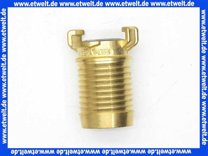 Geka Schlauchkupplung GEKA PLUS 1 1/2 messing