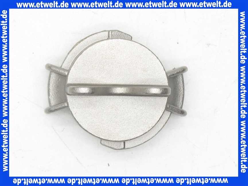 Geka Blindkupplung GEKA PLUS Chromstahl