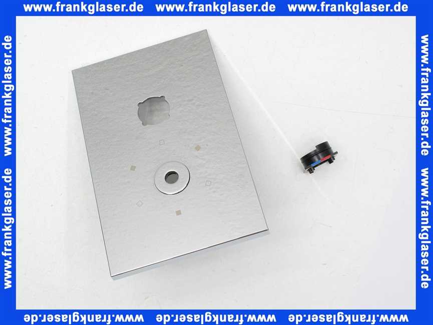 02085031 Gessi Platte Abdeckplatte Ricambio chrom