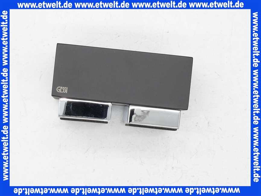 20826031 Gessi Seifenschale RETTANGOLO Standversion Schale schwarze Füße chrom