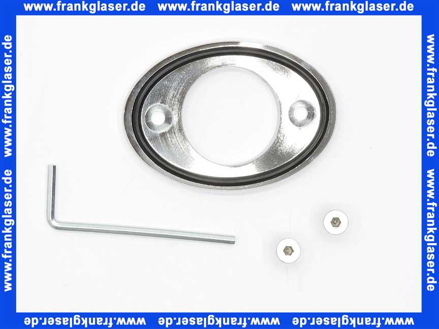 SP01063031 Gessi Armaturensockel Ovale verchromt