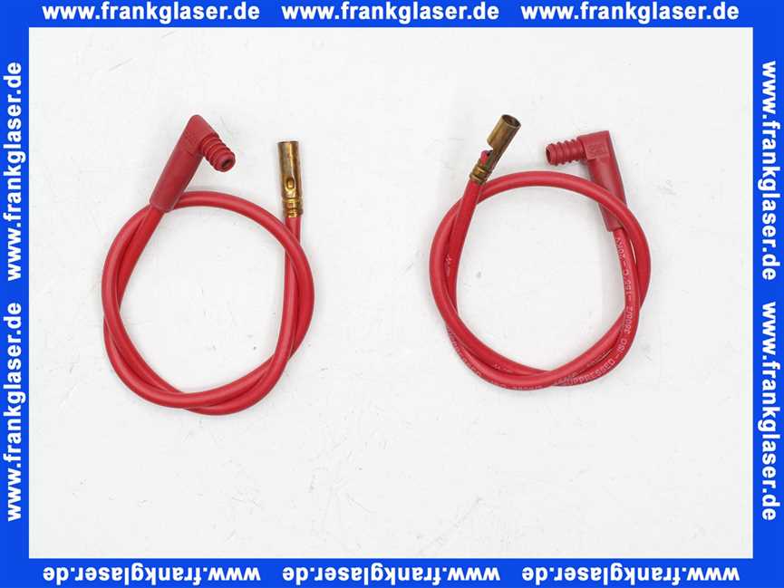 475024835 Giersch Zündkabel mit Winkelstecker für GL, 2 Stück