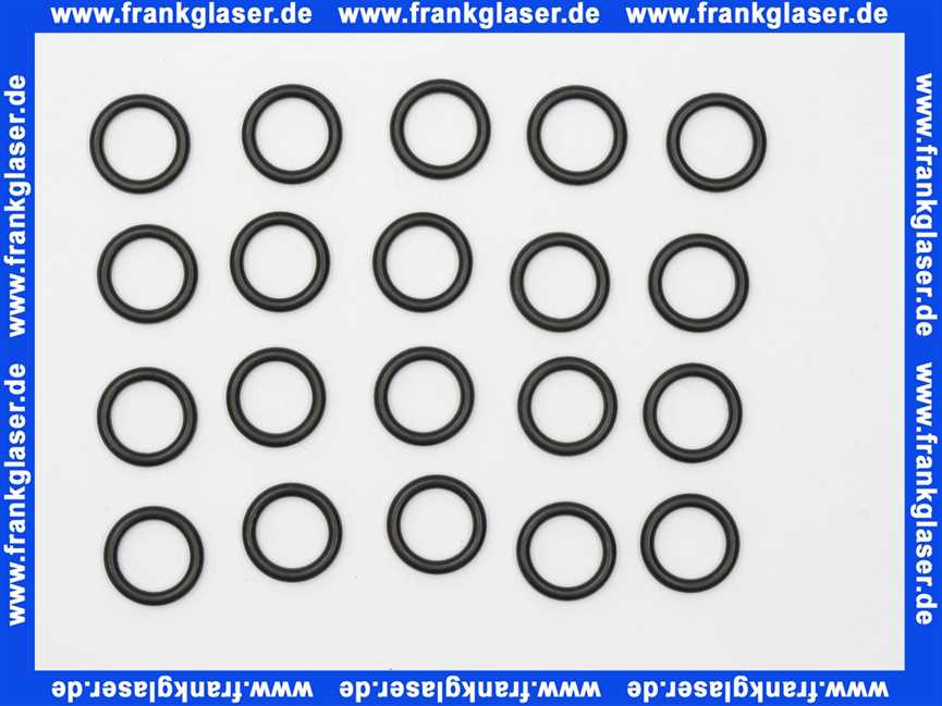 0128500M Grohe Dichtungen 13.5x2.75 20 Stück