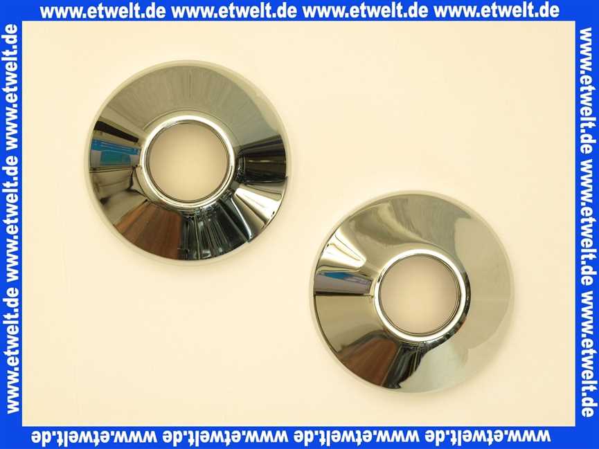 0221000M Grohe Rosetten mit Gewinde 3/4 (2 Stück)