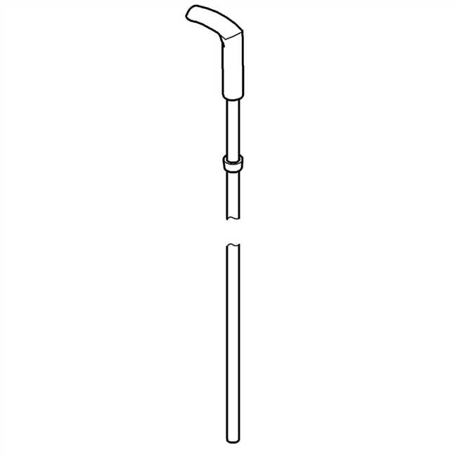 06078 Grohe Zugstange mit Hebel