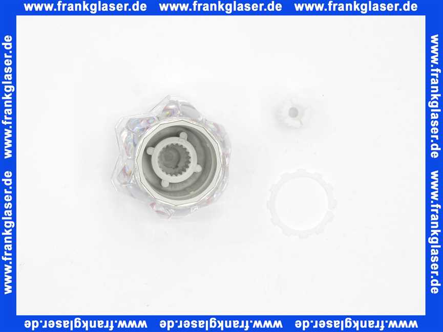 06707000 Grohe Griff Brillant 06707 1/2 Markierung rot, chrom