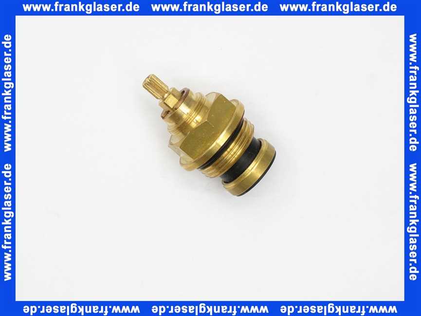 07026 Grohe Innenoberteil Hahnoberteil 1 Zoll für UP-Ventil mit kurzer Spindel