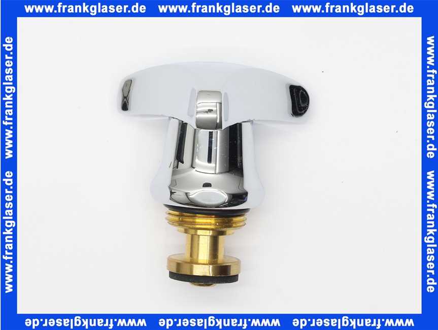 11105000 Grohe Oberteil 11105 mit Trecorn Griff Markierung rot 3/4 chrom