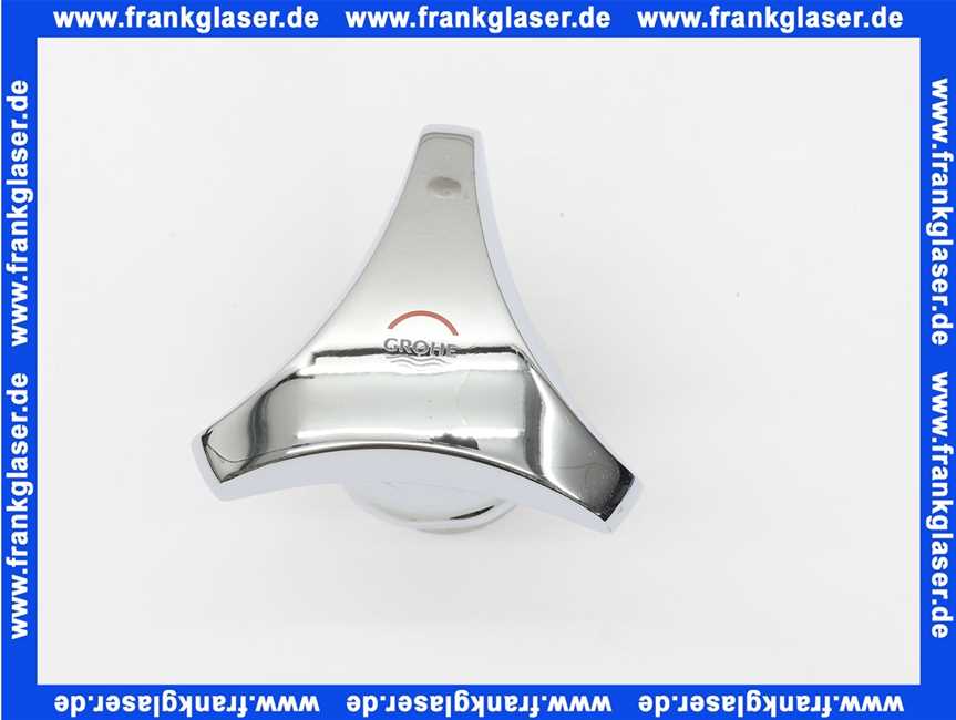 11105000 Grohe Oberteil 11105 mit Trecorn Griff Markierung rot 3/4 chrom
