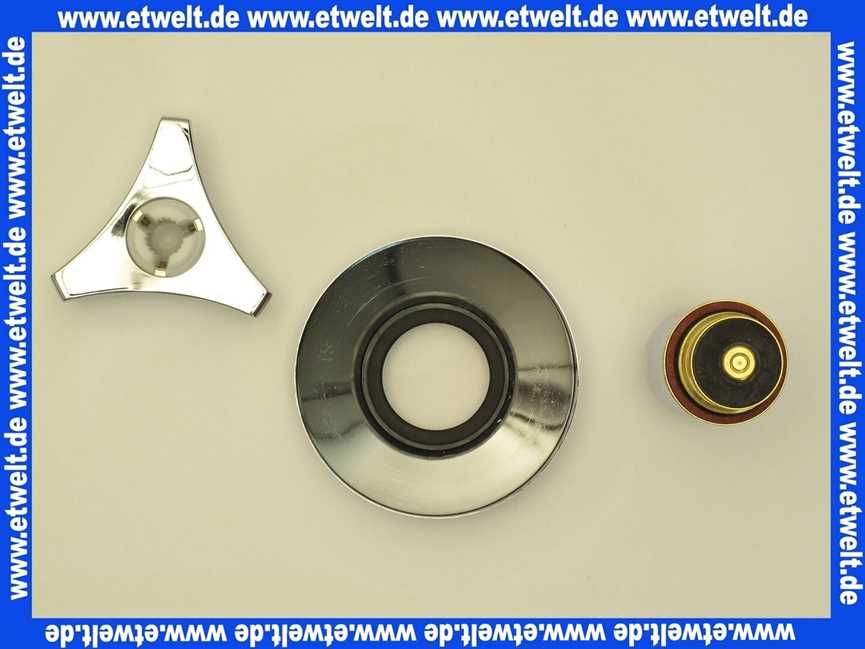 11505000 Grohe Oberteil 11505 für UP-Ventile Trecorn Gr. Mark. rot 3/4 chrom