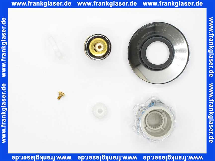 11544000 Grohe Oberteil 11544 3/4 f.UP-Vent. Brillant Griff Markierung blau chrom