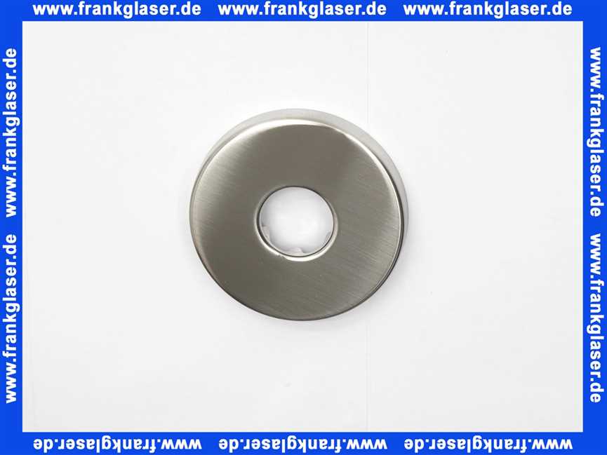 Grohe Rosette 11741 supersteel 11741DC0