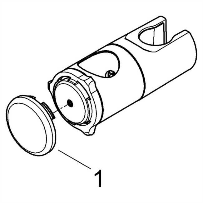 12435 Grohe Brausegleiter Relexa Plus f.BrausestangRelexa verchromt