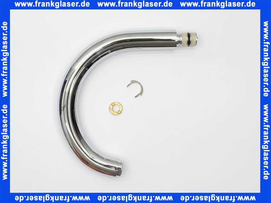 13015000 Grohe Auslauf 13015 Ausladung 175mm Höhe 80mm chrom