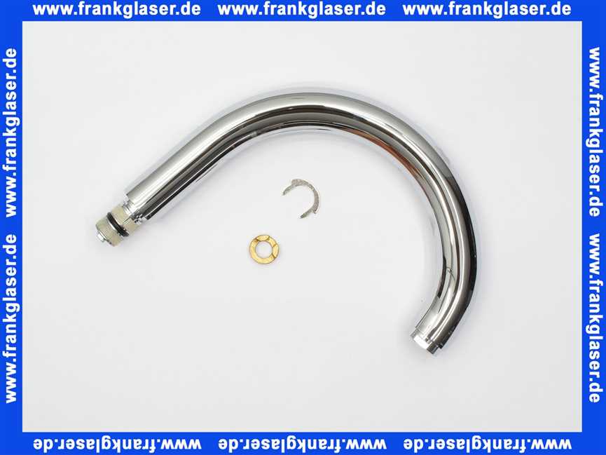 13015000 Grohe Auslauf 13015 Ausladung 175mm Höhe 80mm chrom