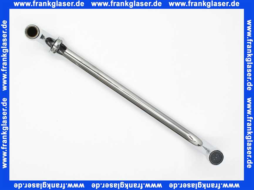 13034000 Grohe U-Auslauf 13034 Ausladung 301mm für Küchen-Wandbatterien, 1/2'' chrom