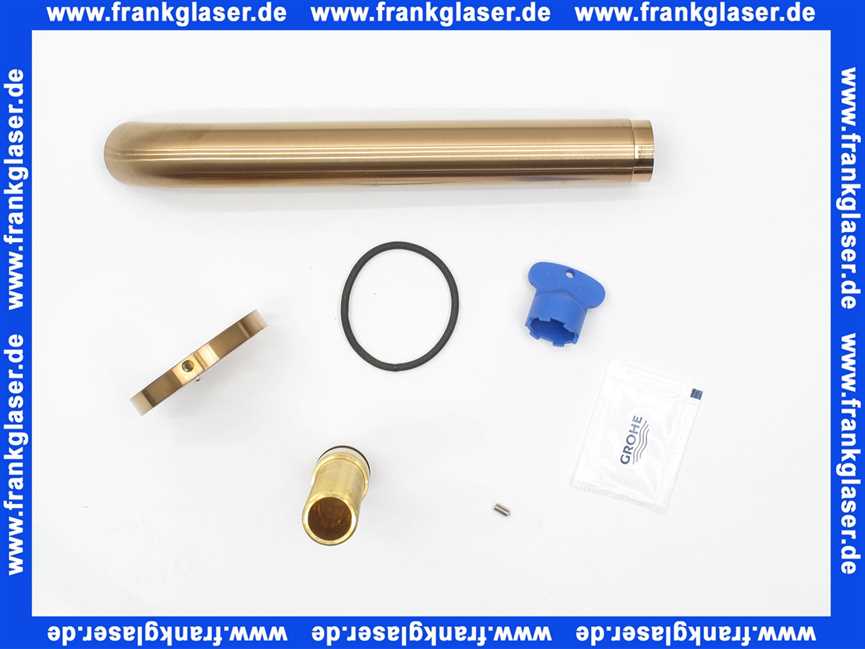 Grohe Wanneneinlauf Essence 13449_1 Wandmontage warm sunset gebürstet 13449DL1