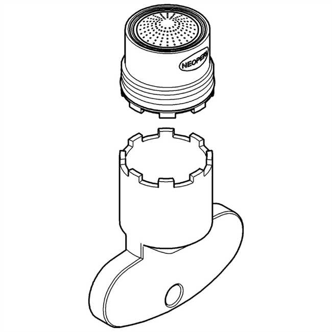 13937000 Grohe Mousseur 13937 chrom für Essence WT-Batterie