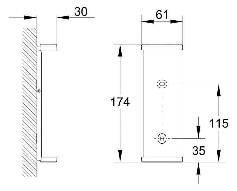 Grohe Halterung 14992 für Fernbedienung Sensia Arena 14992000
