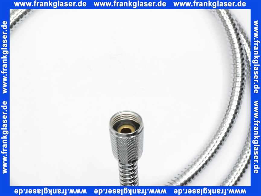 Grohe Brauseschlauch Metall 28158_1 2000 für Wannenrand/Fliesenbank-Br.grt. chrom 28158001