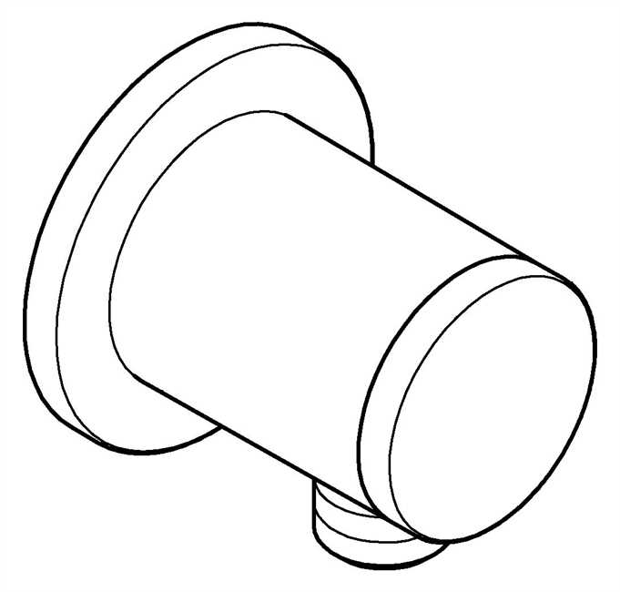 28671 Friedrich Grohe Wandschlussbogen Relexa-Plus passend zu 28212 u.28215 verchromt