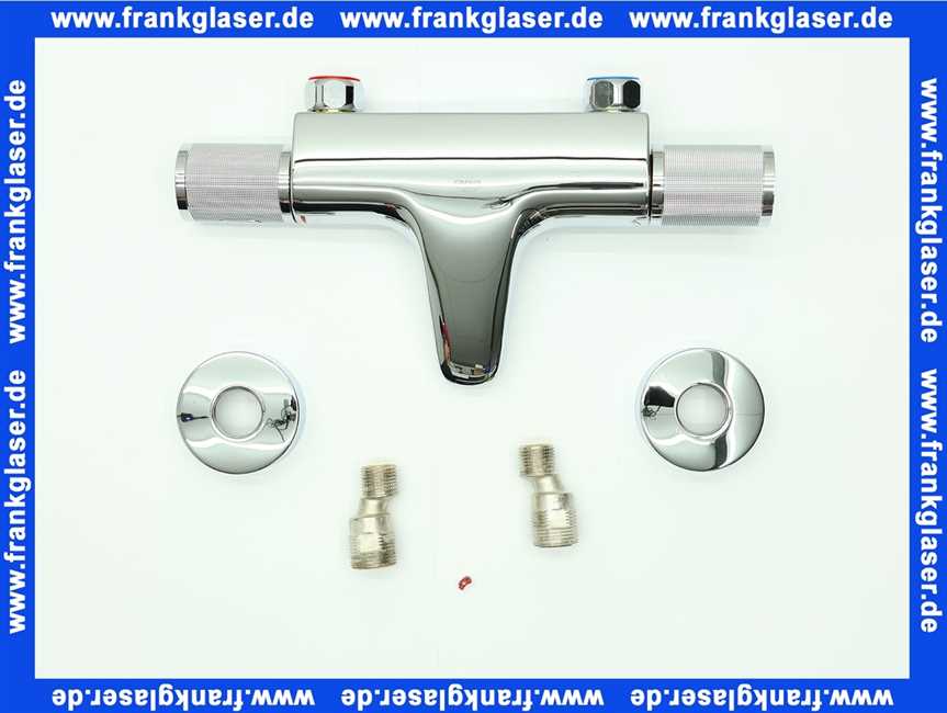 Grohe THM-Wannenbatterie Grohtherm 1000 Performance 34830 Wandmontage chrom 34830000