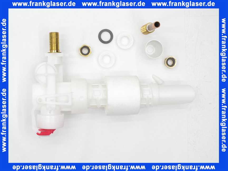 37092000 Grohe Füllventil 37092 DN10 mit Abdeckk. Versatzausgleichstück und Drossel