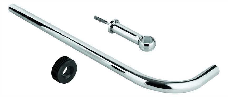 37107000 Grohe Spülrohr 37107 600x200mm Durchmesser 28x26mm aus Messing chrom