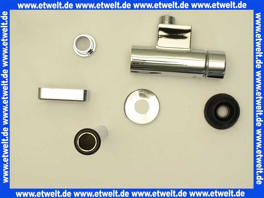 37339 Grohe Aufputz Urinal Druckspüler Rondo chrom