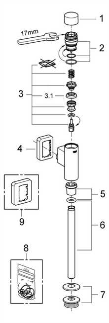 37346000 Grohe Urinal-Druckspüler Rondo 37346 DN15 ohne Vorabsperrung chrom