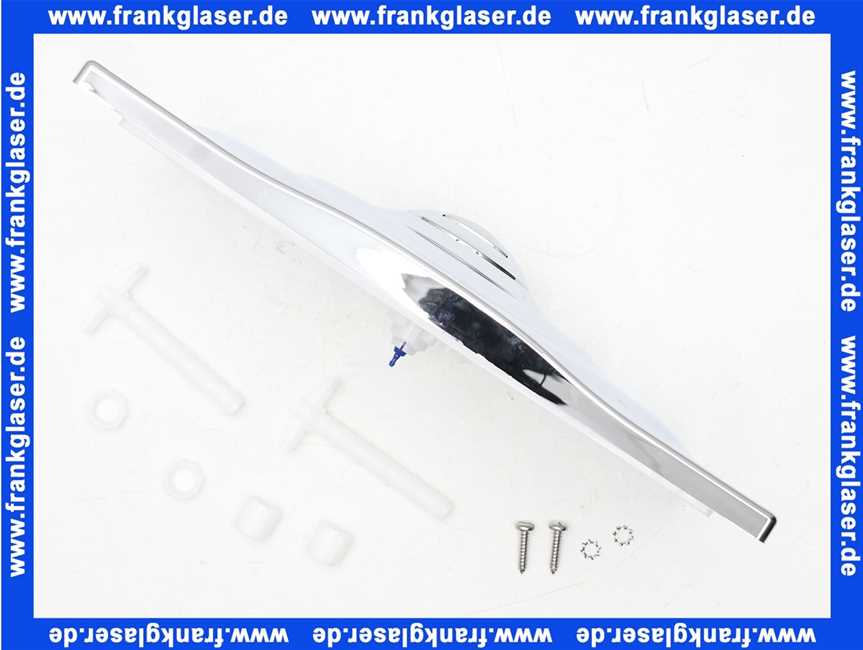 37859000 Grohe Abdeckplatte Drückerplatte Surf-G 37859 hochglanz verchromt zu UP-Spülkasten