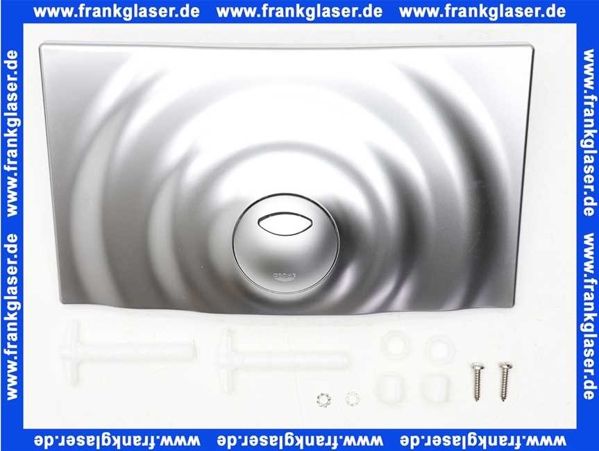 37859P00 Grohe Betätigungsplatte Drückerplatte mattchrom zu UP-Spülkasten