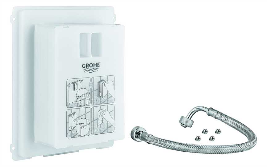 Grohe Revisionsschacht 40949 für kleine Abdeckplatten für 80mm Spülkasten 40949000