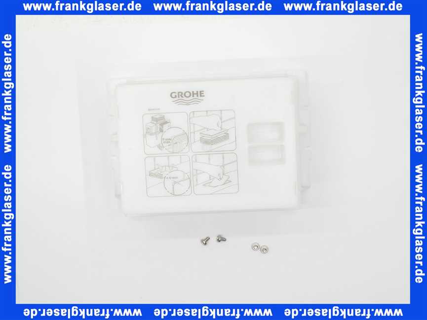 Grohe Revisionsschacht 40950 für kleine Abdeckpl. für Rapid SL/Uniset 0,82/1m BH 40950000