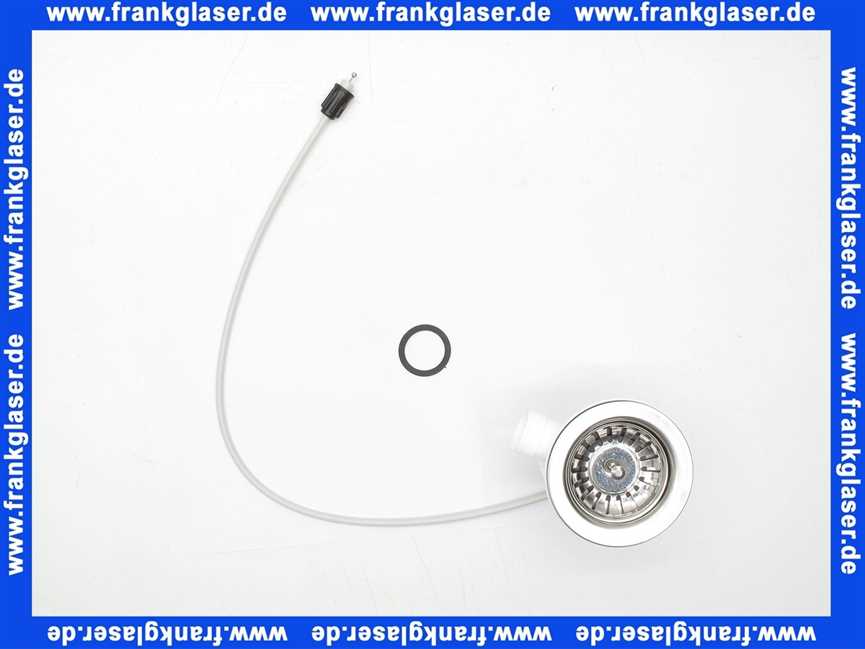 Grohe Stopfen 42588 für Küchenspülen edelstahl 42588SD0